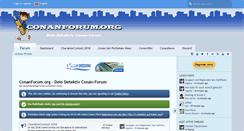 Desktop Screenshot of conanforum.org
