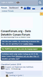 Mobile Screenshot of conanforum.org