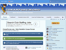 Tablet Screenshot of conanforum.org